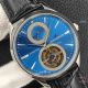 Swiss Grade One Copy Jaeger LeCoultre Master Ultra-Thin Tourbillon Blue Dial watch Men (4)_th.jpg